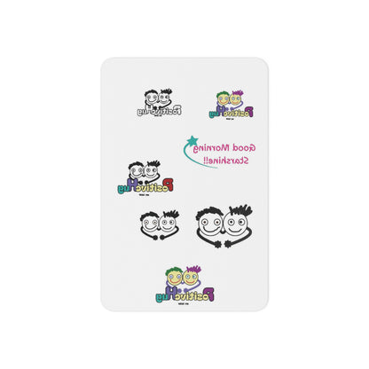 Temporary Tattoos — PositiveHug Logo Faces Tattoo Sheet