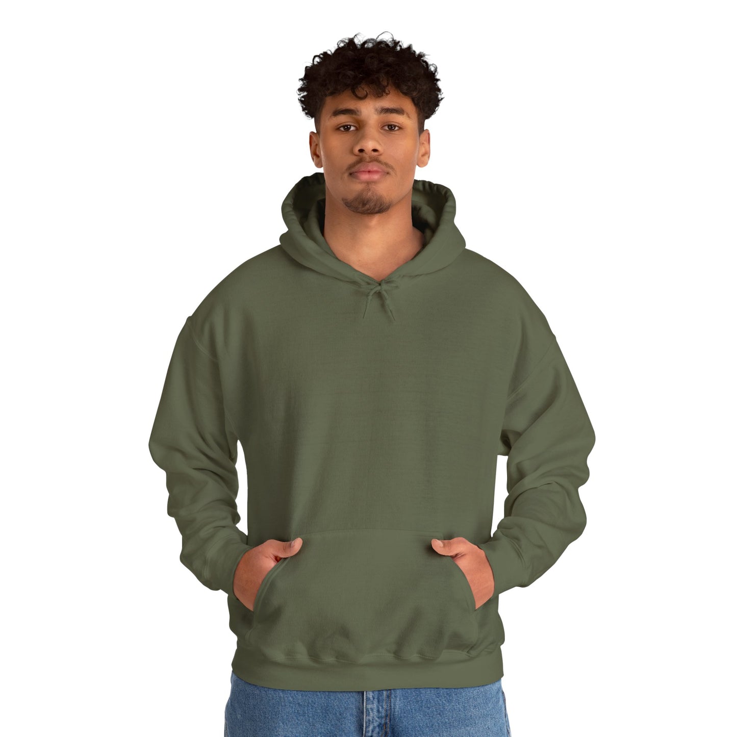 "Hey, You're giving low-key skibidi rizzler vibes. No cap!" Hooded Sweatshirt - Unisex Heavy Blend with Motivational Quote