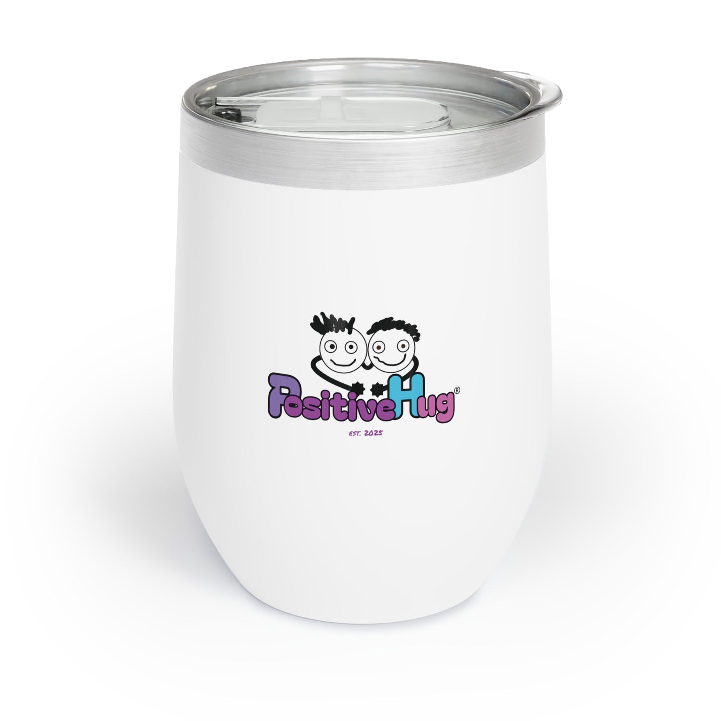 Double Insulated Wine Tumbler With Lid - Age is something which doesn't matter unless you're a bottle of wine