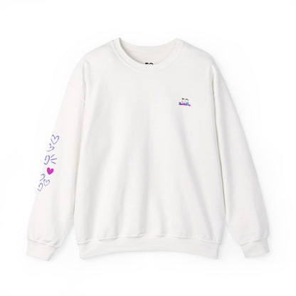 Inspirational 'Take a Deep Breath & Believe in Yourself' Crewneck Sweatshirt