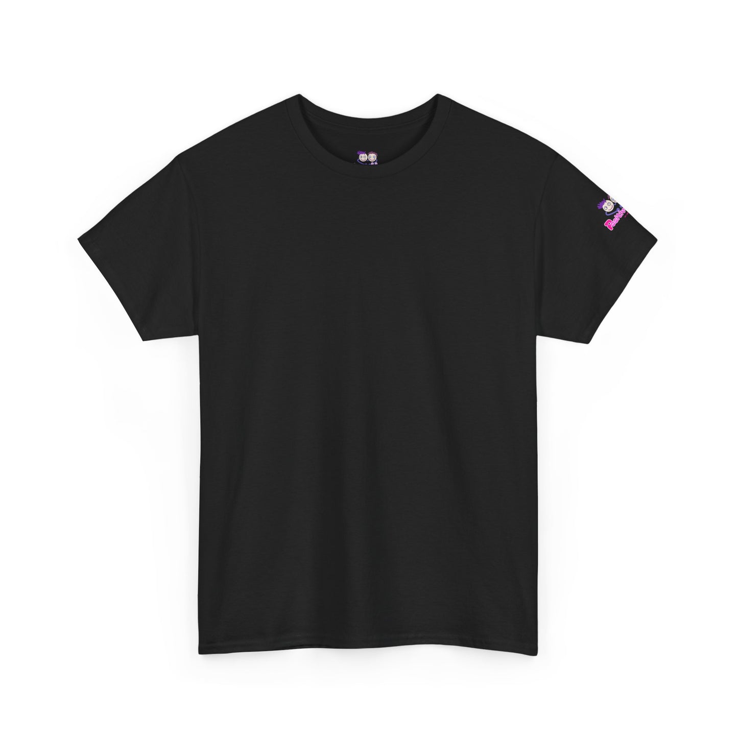 "Powered By Positivity & A Little Delulu" Cute Doodle Graphic Tee | PositiveHug