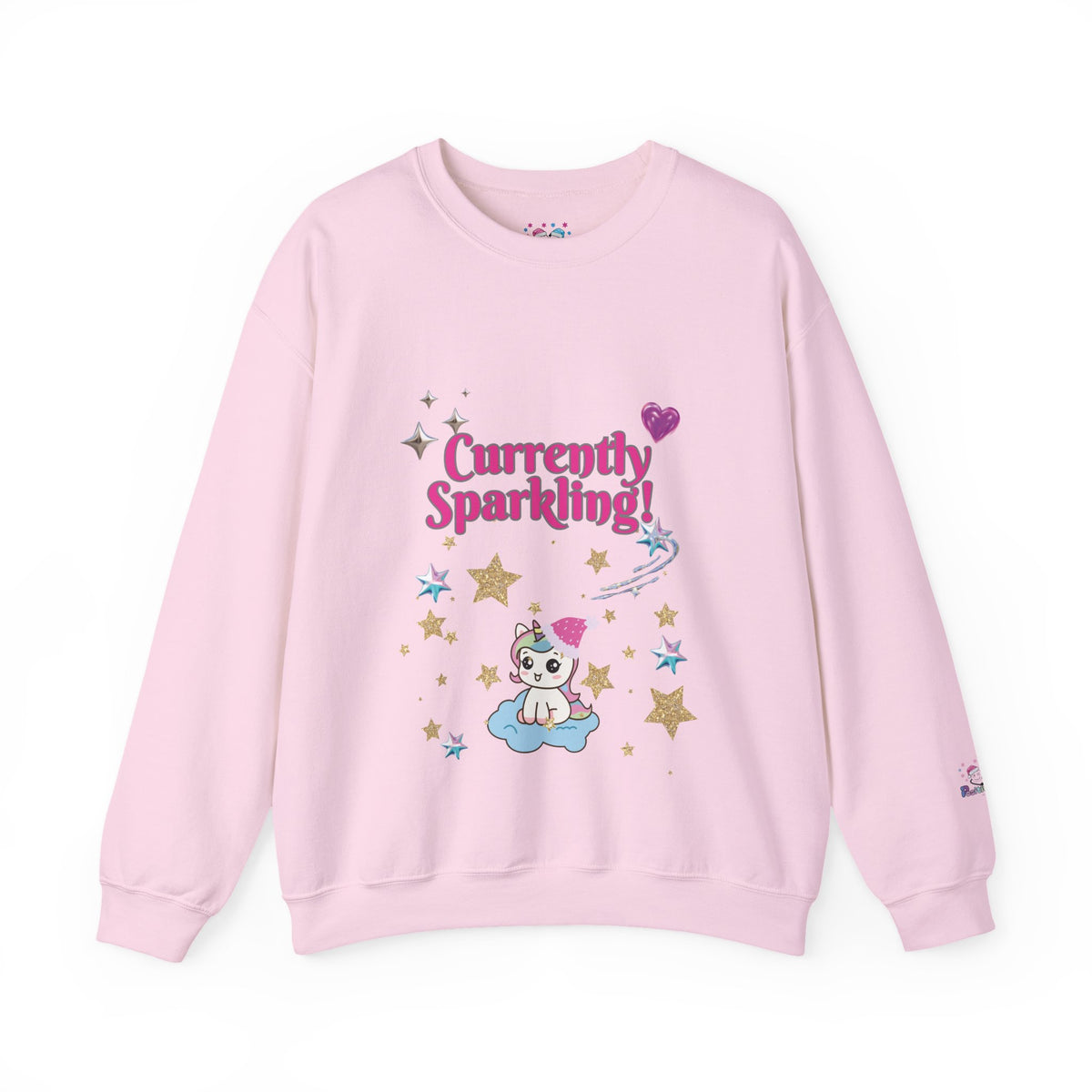 Currently Sparkling Unicorn Christmas Sweatshirt for Women | PositiveHug