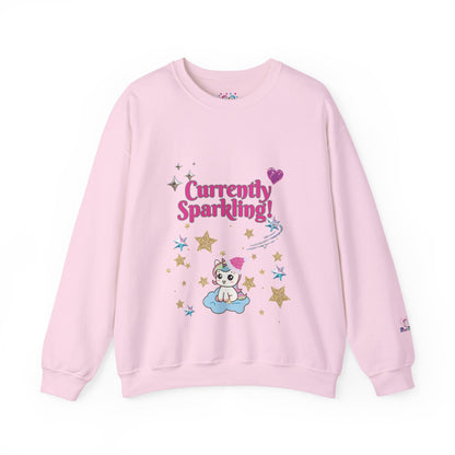Currently Sparkling Unicorn Christmas Sweatshirt for Women | PositiveHug