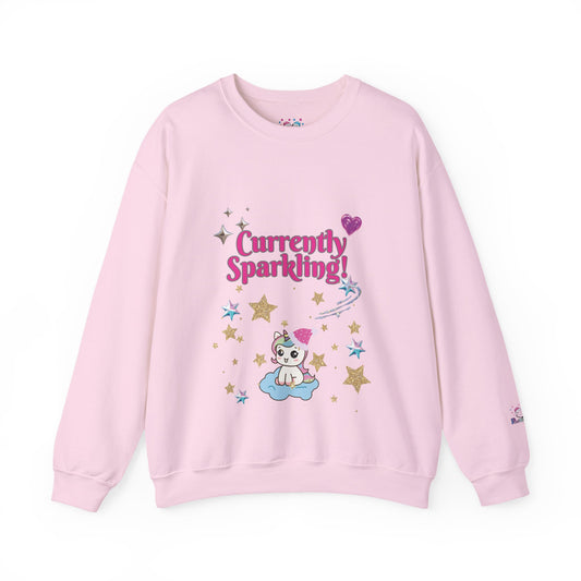 Currently Sparkling Unicorn Christmas Sweatshirt for Women | PositiveHug