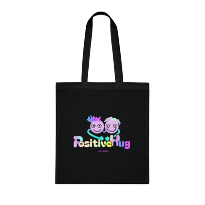 You're never too old to follow your dreams - Positive Vibes Cotton Tote Bag - by PositiveHug Inspirational & Fun Design