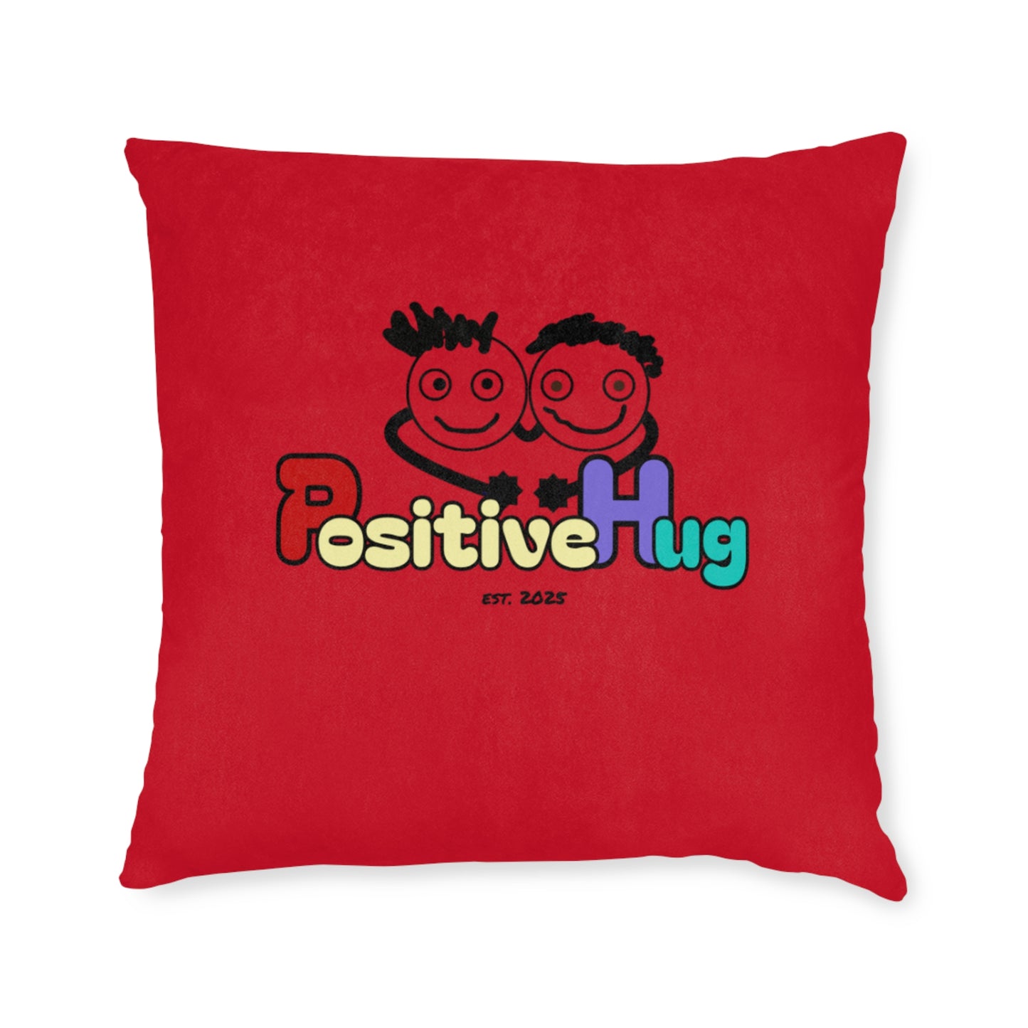 'Hey You Slay!' Festive Square Pillow