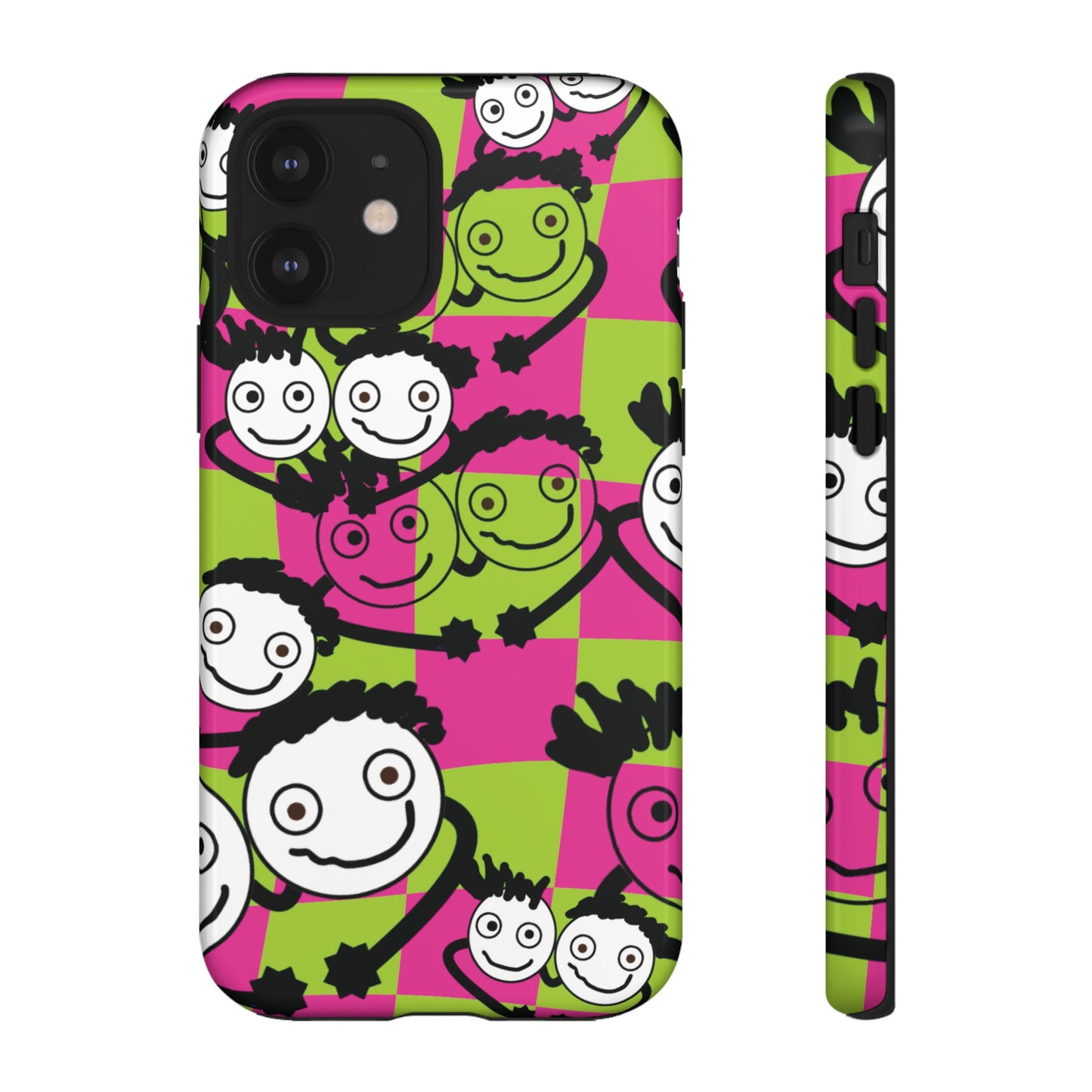 Positive Vibes Phone Case - By PositiveHug Happy, Colorful Tough Case,