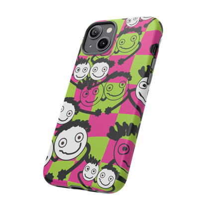 Positive Vibes Phone Case - By PositiveHug Happy, Colorful Tough Case,