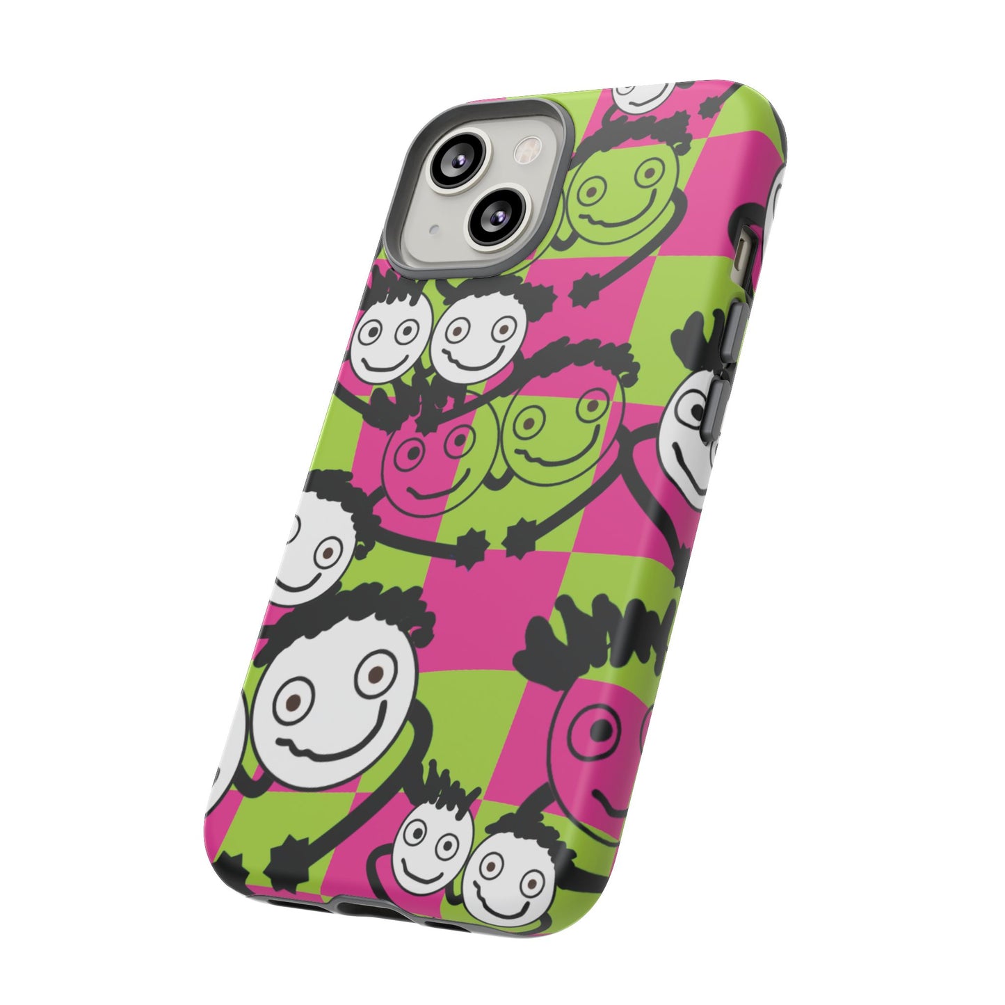 Positive Vibes Phone Case - By PositiveHug Happy, Colorful Tough Case,