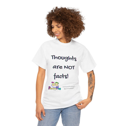 Thoughts Are NOT Facts T-Shirt — Positive Mindset Reminder Tee