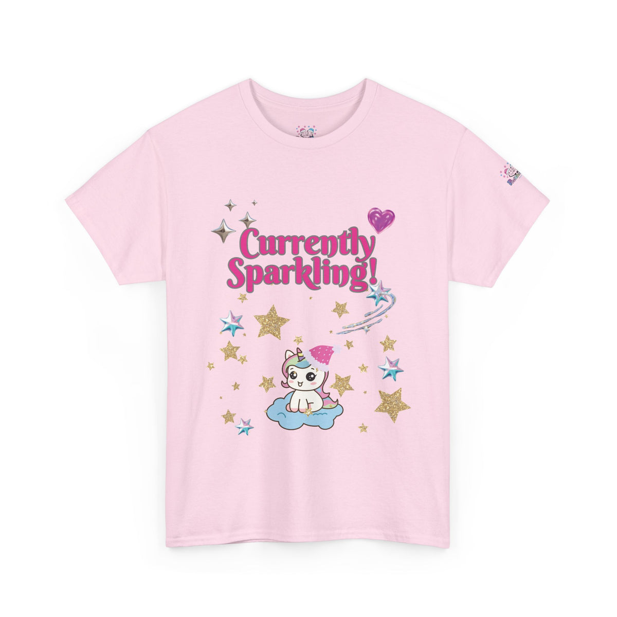 Currently Sparkling Unicorn Christmas T-Shirt for Women | PositiveHug