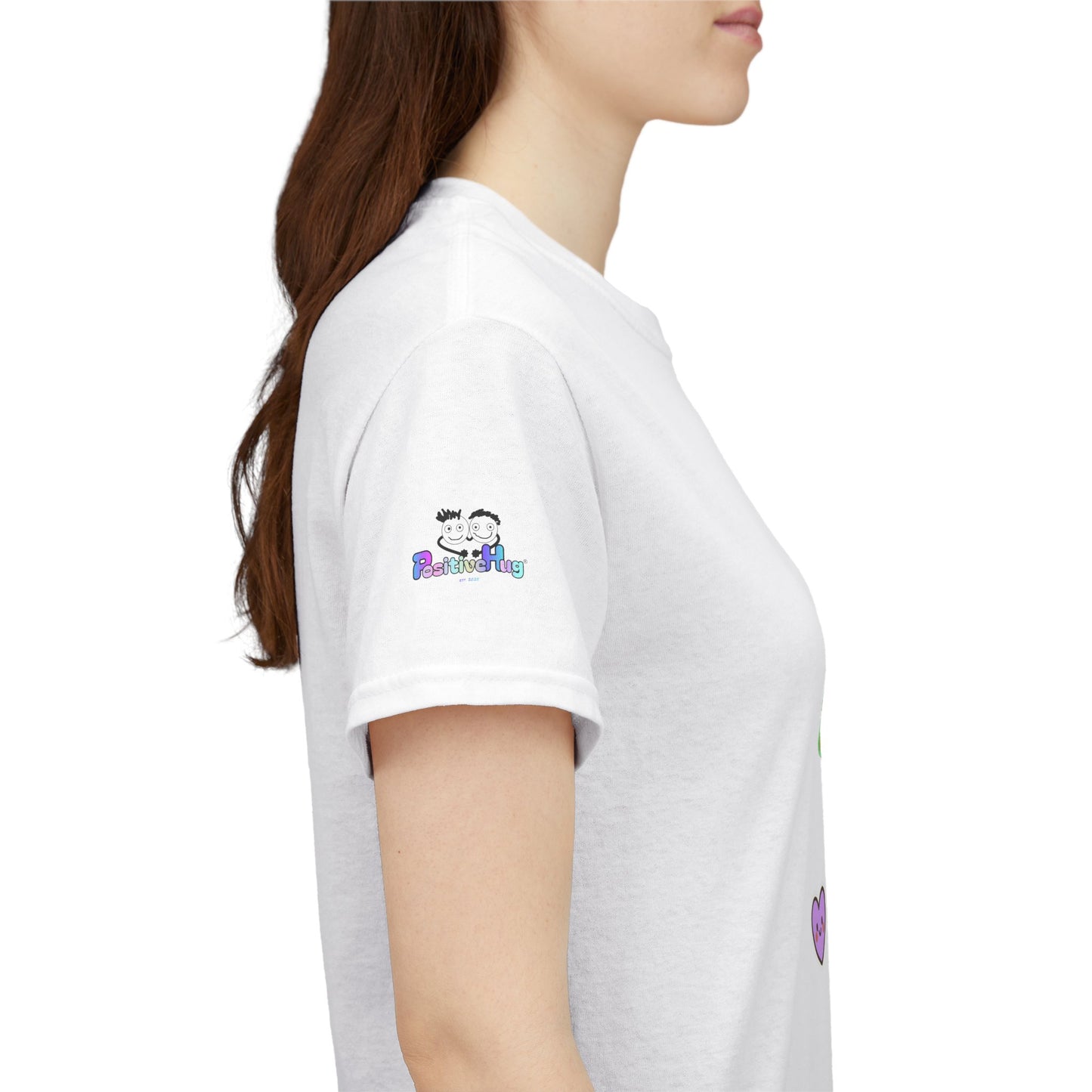 Fun Reverse Mirror Self-Love - 'Stay Weird, You're Amazing!' T-Shirt - Print on Front