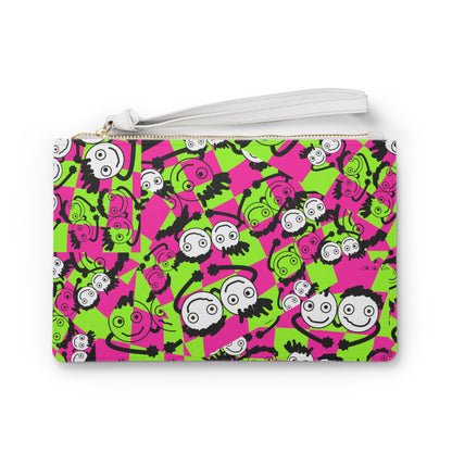 90's  Neon Clutch Bag by PositiveHug