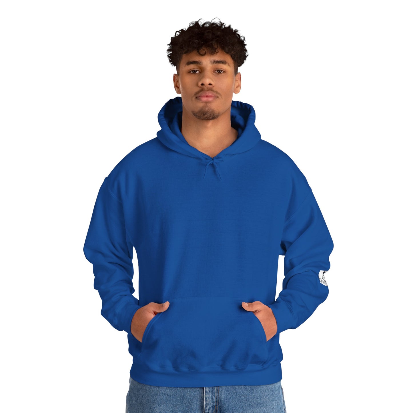 'Hey Bro, I'm Proud of you. You made it through another day! ' Comfortable Unisex Heavy Blend Hoodie  - By PositiveHug