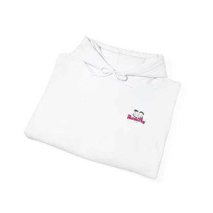 "You Are Loved" Hoodie — Cute Heart Graphic Message on Back | PositiveHug