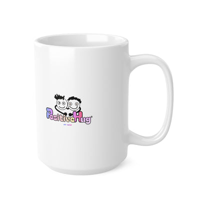 Fairy Aesthetic Ceramic Coffee Mug — “Powered by Fairy Dust & Brains” (11oz/15oz)