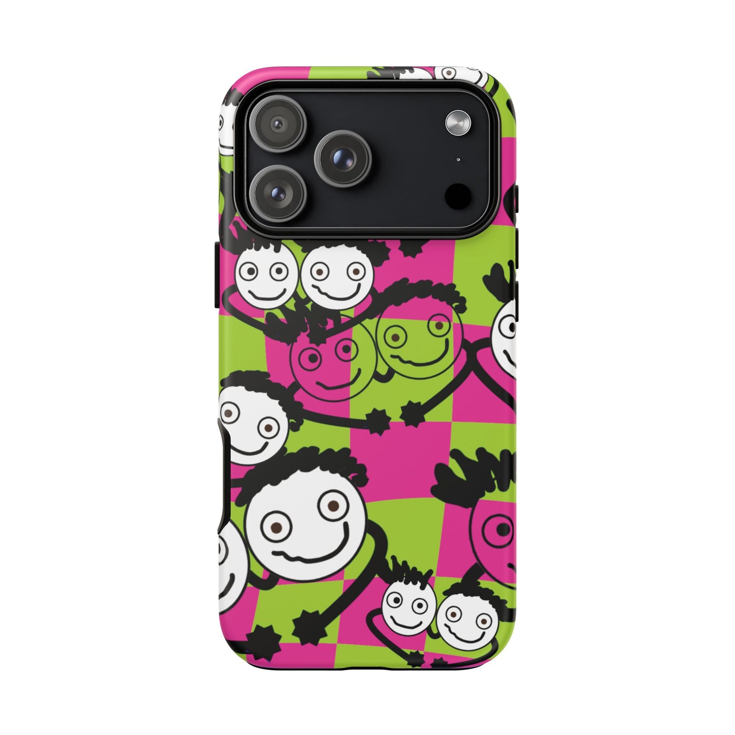 Positive Vibes Phone Case - By PositiveHug Happy, Colorful Tough Case,