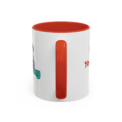 'Hey You Slay! ' Festive Coffee Mug - Fun 11oz Ceramic Mug