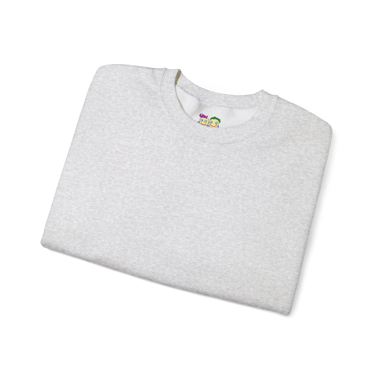 'Hey, I believe in you! x ' Motivational Crewneck Sweatshirt Unisex, Quote on back