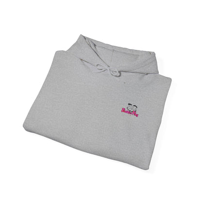 You're never too old to follow your dreams!  Heat Print Hoodie - Design on back