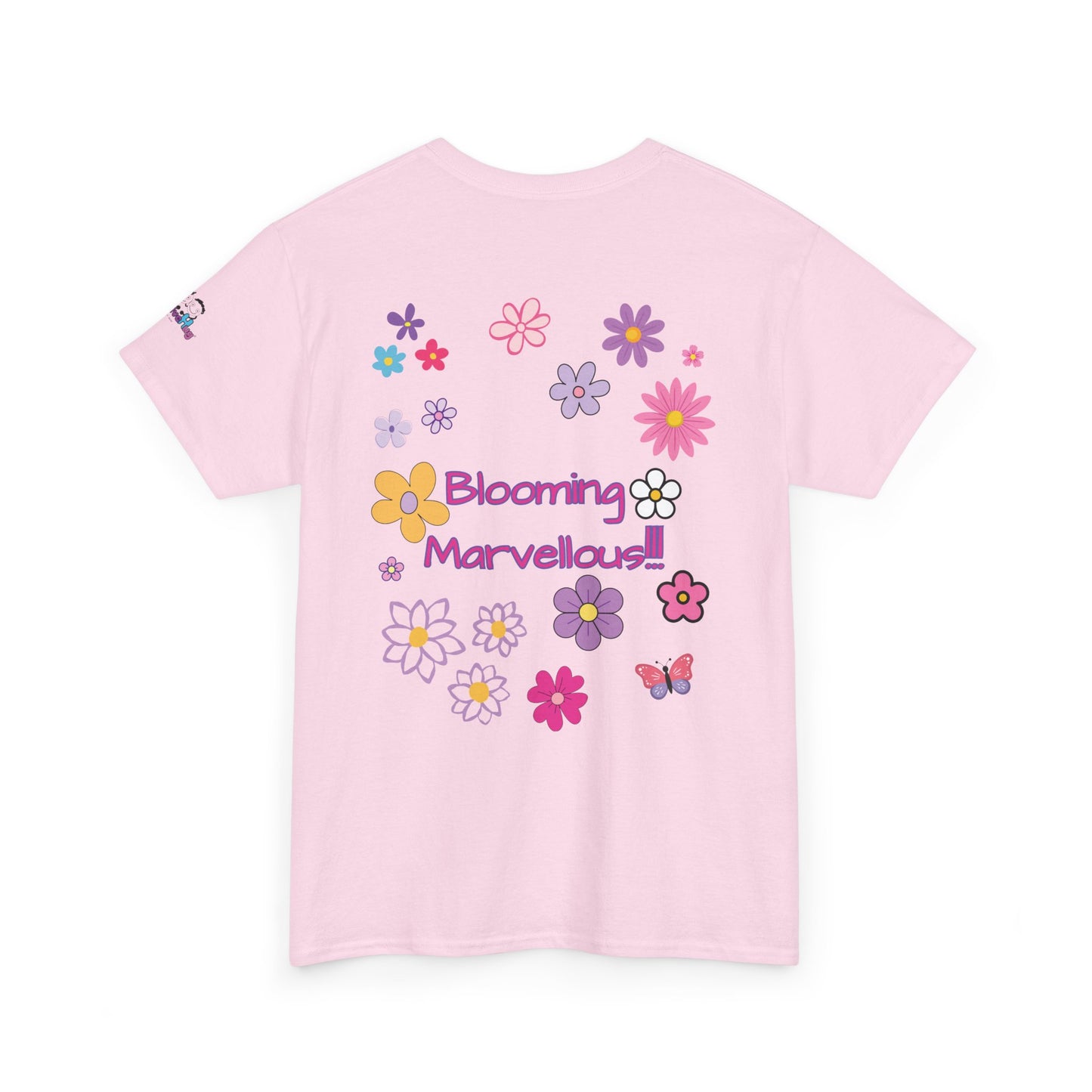 Blooming Marvellous Tee — Women's Floral Graphic T-Shirt | PositiveHug