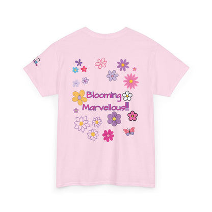 Blooming Marvellous Tee — Women's Floral Graphic T-Shirt | PositiveHug