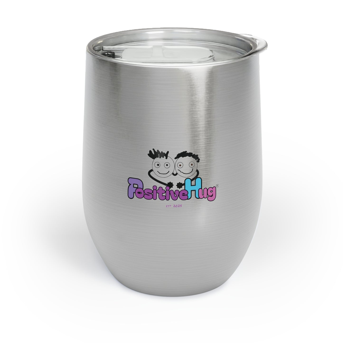 Double Insulated Wine Tumbler With Lid - Age is something which doesn't matter unless you're a bottle of wine