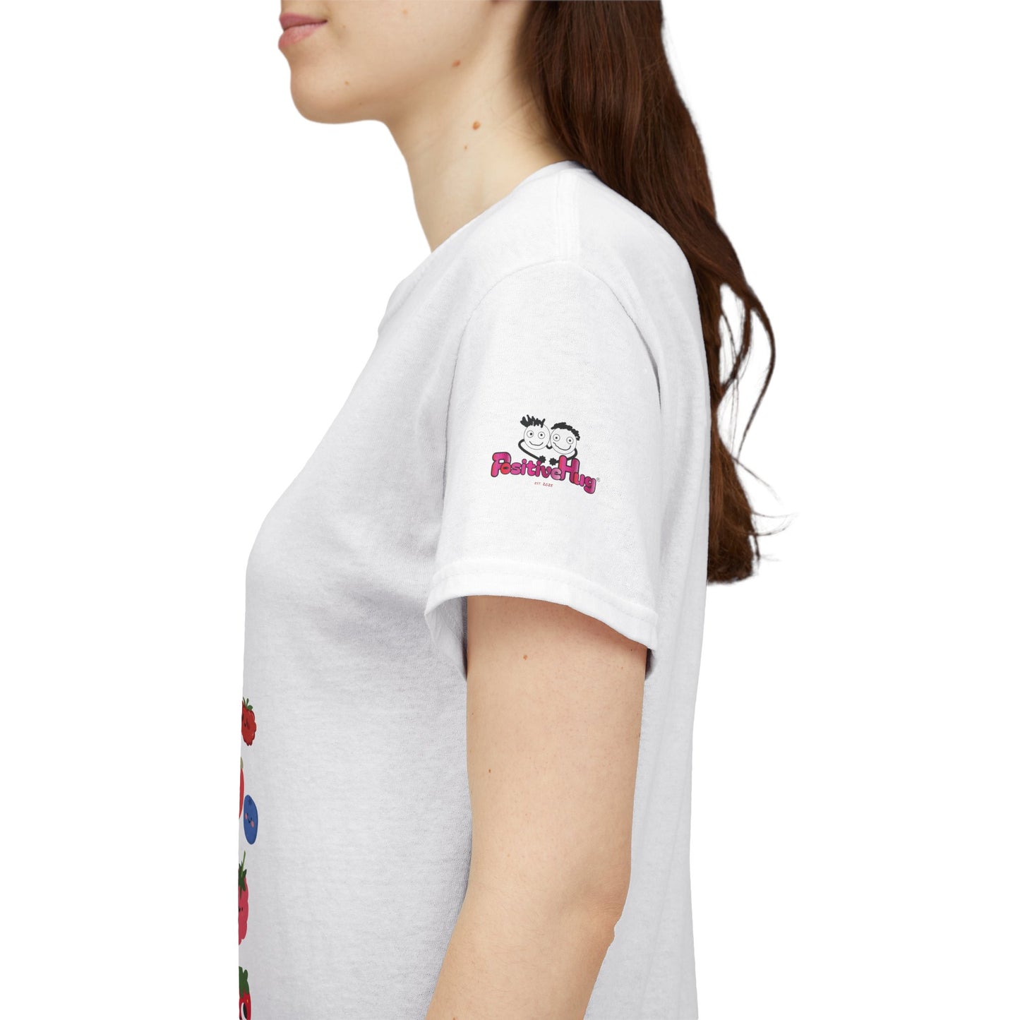 Berry Cute Graphic Tee — "Be Berry Gentle With Me Today" | PositiveHug