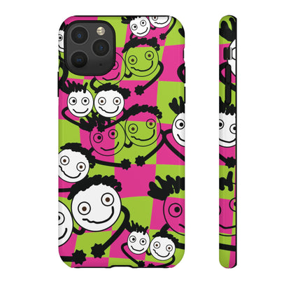 Positive Vibes Phone Case - By PositiveHug Happy, Colorful Tough Case,