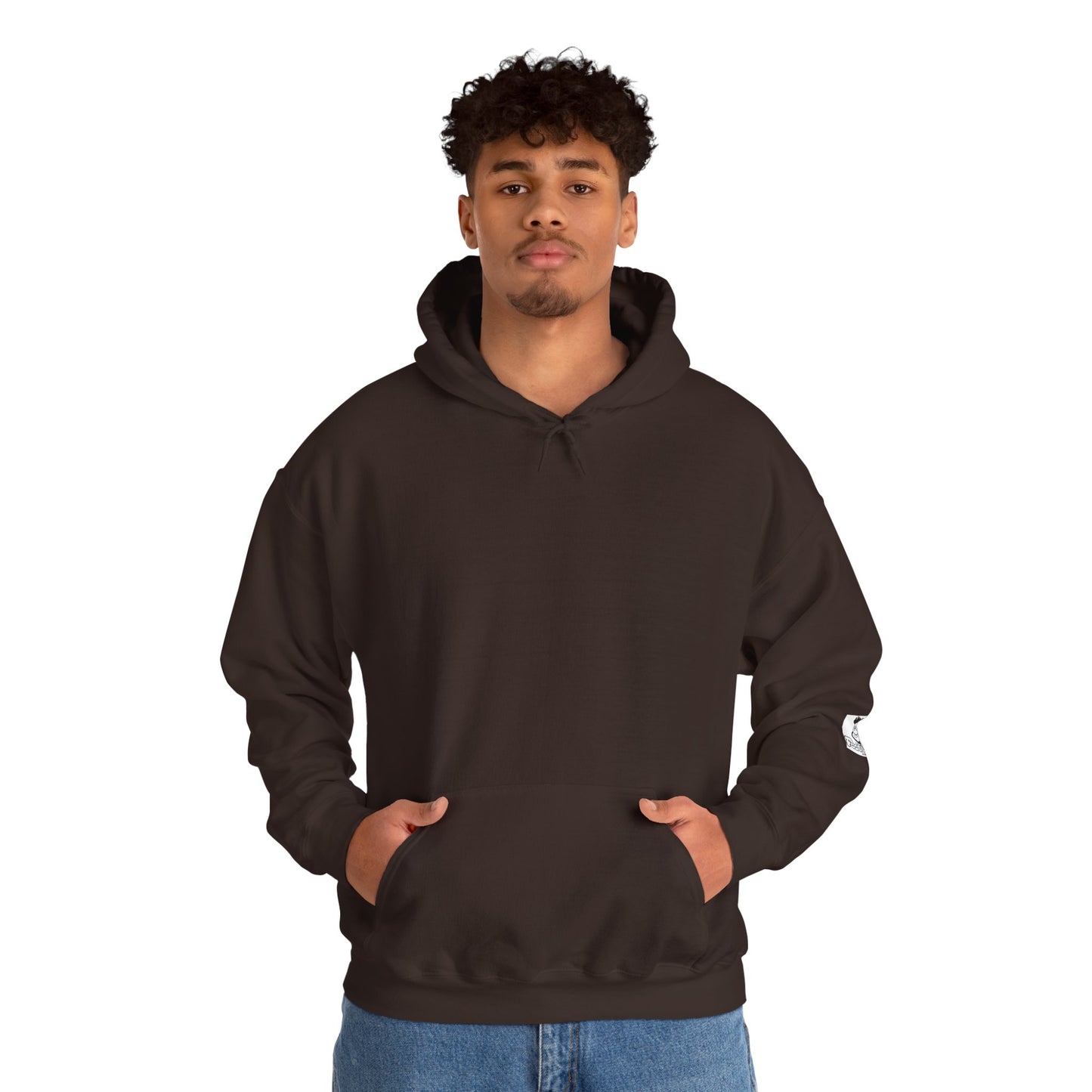 'Hey Bro, I'm Proud of you. You made it through another day! ' Comfortable Unisex Heavy Blend Hoodie  - By PositiveHug