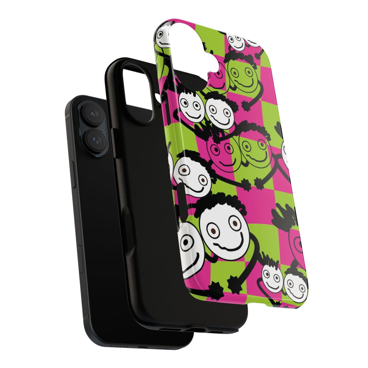 Positive Vibes Phone Case - By PositiveHug Happy, Colorful Tough Case,