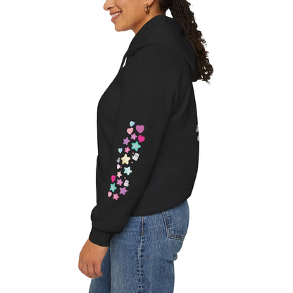 Cute Cat Graphic Hoodie — "You Were Born to Stand Out"