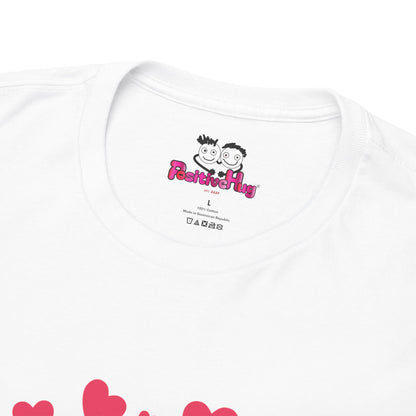 Be Your Own Valentine Women's Self-Love T-Shirt — Cute Playful Heart Cupid Design | PositiveHug
