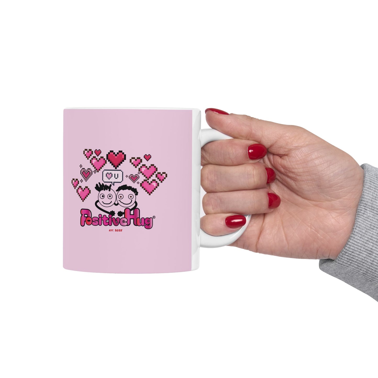 Valentine Self-Love Ceramic Mug — Be Your Own Valentine All Year Round | PositiveHug