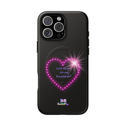 Soft Heart, Strong Boundaries Women's Tough Magnetic Phone Case — Self-Love | PositiveHug