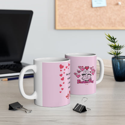 Valentine Self-Love Ceramic Mug — Be Your Own Valentine All Year Round | PositiveHug