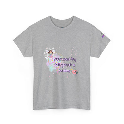 " Powered by Fairy Dust & Brains " Graphic Tee