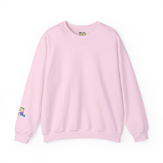 'Hey, I believe in you! x ' Motivational Crewneck Sweatshirt Unisex, Quote on back