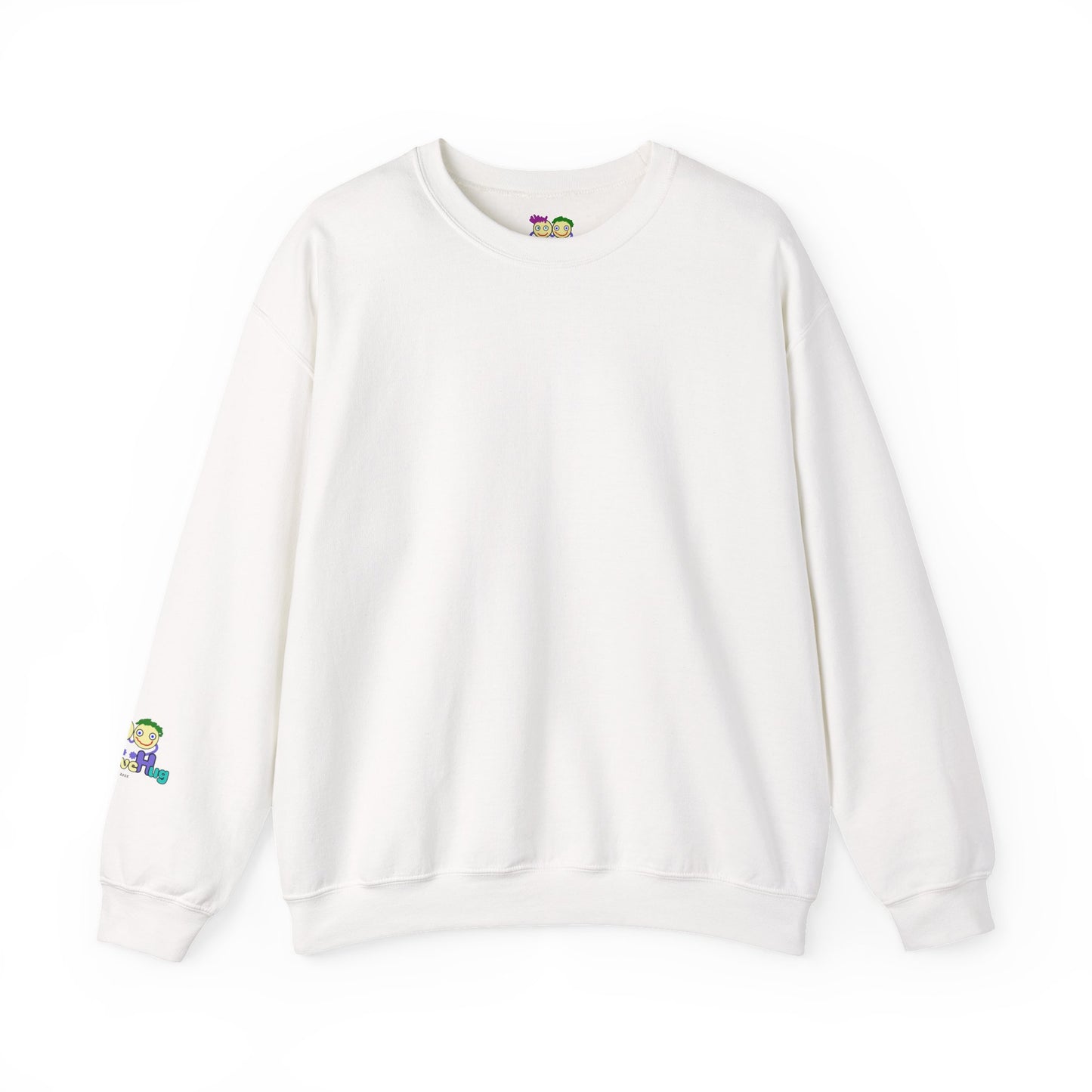 'Hey, I believe in you! x ' Motivational Crewneck Sweatshirt Unisex, Quote on back