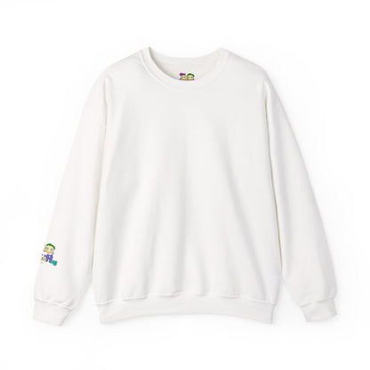 'Hey, I believe in you! x ' Motivational Crewneck Sweatshirt Unisex, Quote on back