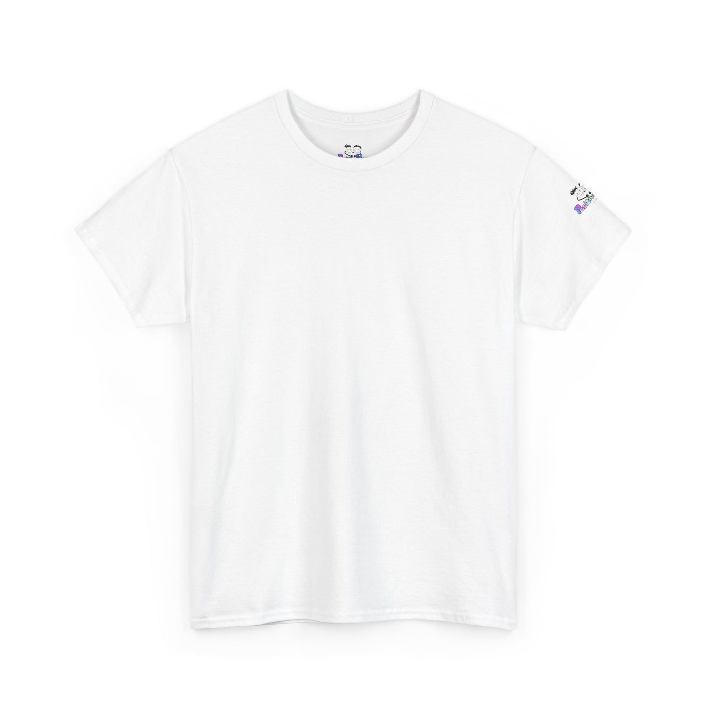 'Hey, Good Luck! x ' Quote on back, Motivational Tee