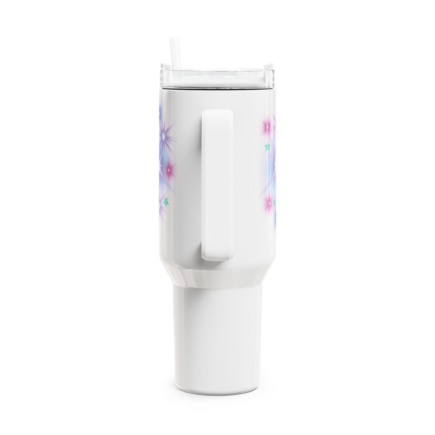 40oz Starburst Tumbler - "Don't Let Anything Dull Your Sparkle" Insulated Travel Cup