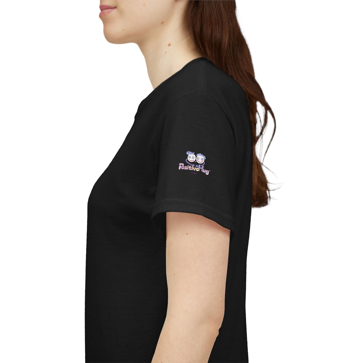 Soft Heart Strong Boundaries T-Shirt | Pink Heart Graphic Tee | PositiveHug