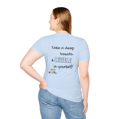 Believe In Yourself T-Shirt — Inspirational Motivational Tee