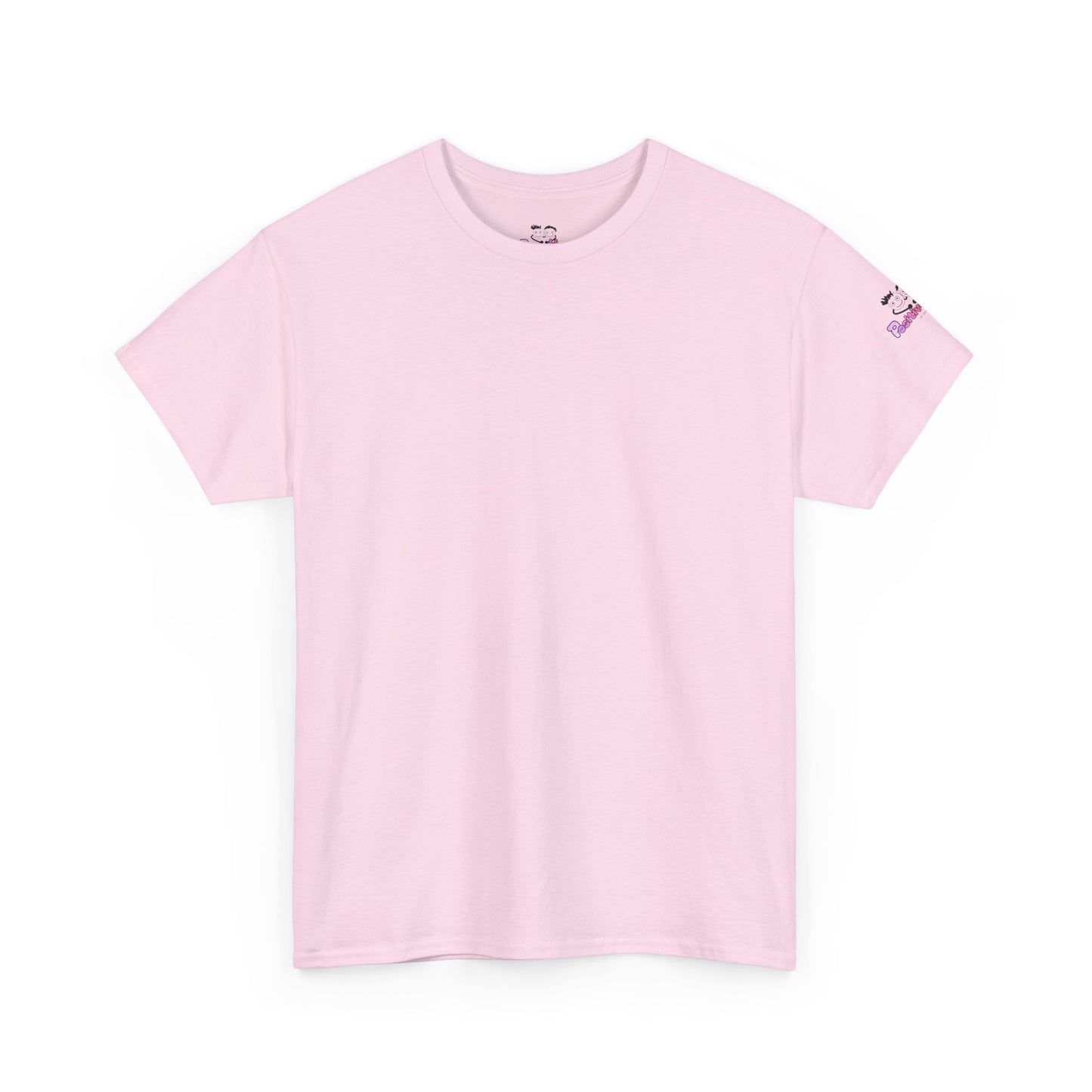 "Powered By Positivity & A Little Delulu" Cute Doodle Graphic Tee | PositiveHug