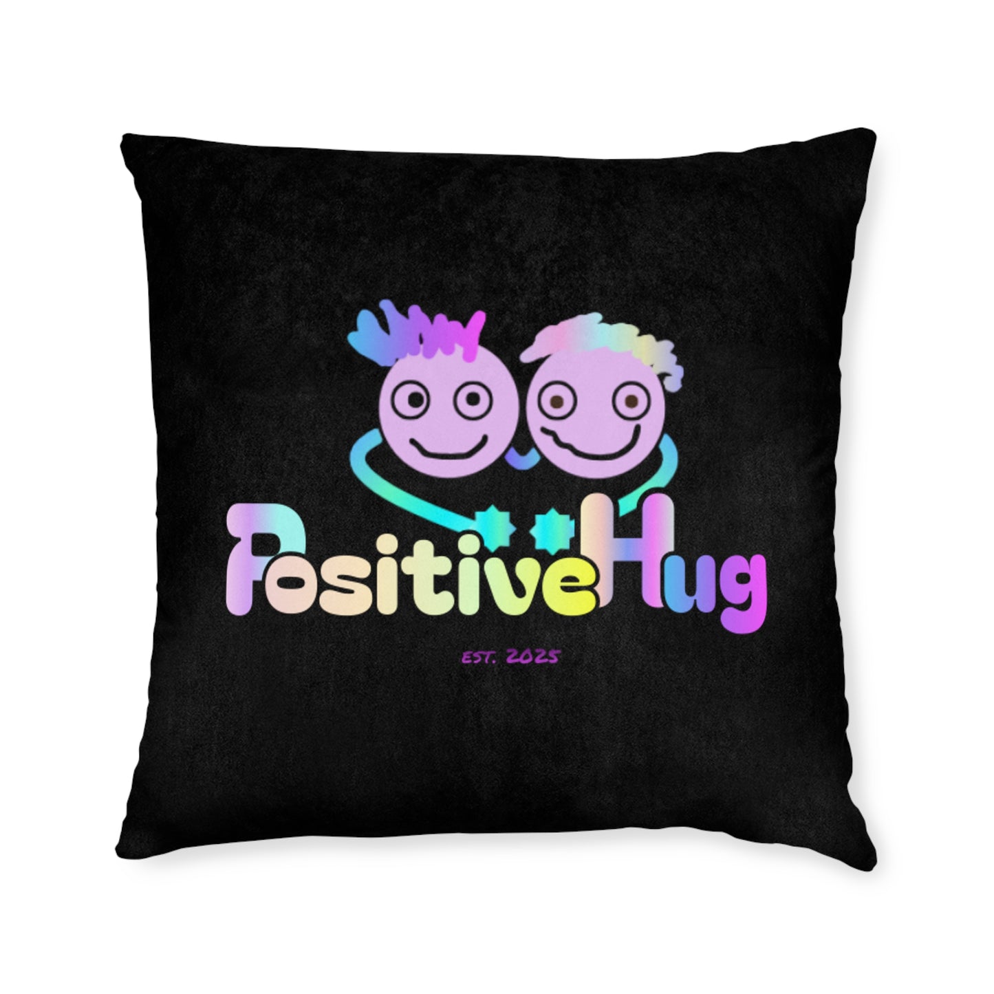 Positive Vibe Square Pillow - "You're Like... Sooo Freaking Awesome!"