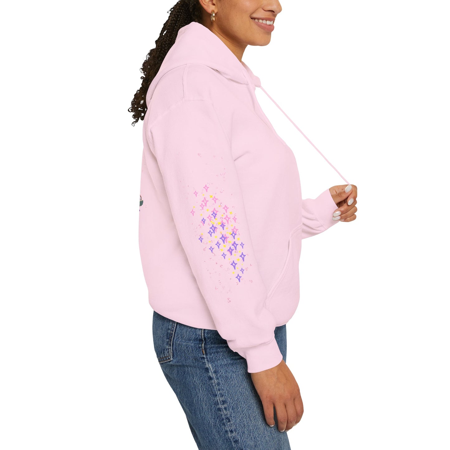 "Powered by Fairy Dust & Brains" Cute Hoodie