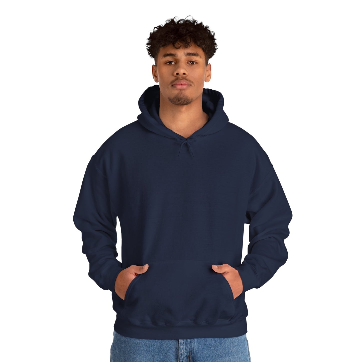 "Hey, You're giving low-key skibidi rizzler vibes. No cap!" Hooded Sweatshirt - Unisex Heavy Blend with Motivational Quote