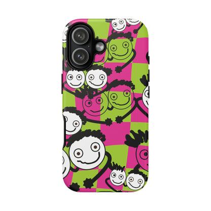 Positive Vibes Phone Case - By PositiveHug Happy, Colorful Tough Case,