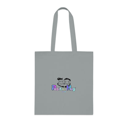 Be the person your dog thinks you are  - Cute Positive Vibes Cotton Tote Bag For Dog Lovers - by PositiveHug